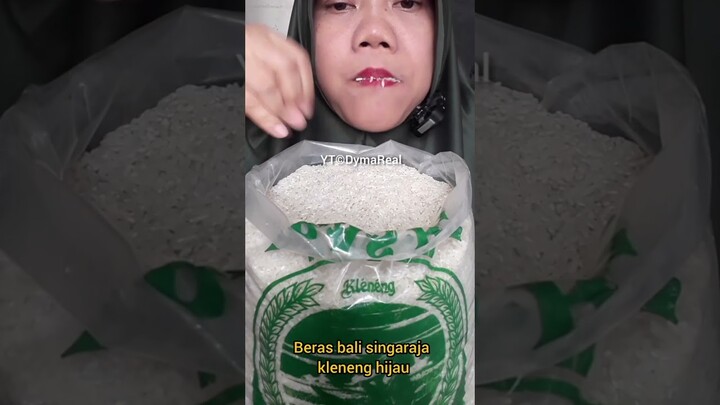 DYMA |ASMR RAW RICE EATING |Makan Beras | asmrrawriceeating| #asmrsounds  #asmr #shorts #mukbang(2)