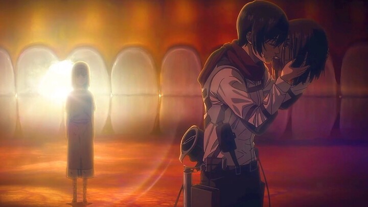 Lagu ini menyanyikan isi hati Mikasa dan apa yang ingin dia dengar Eren katakan.