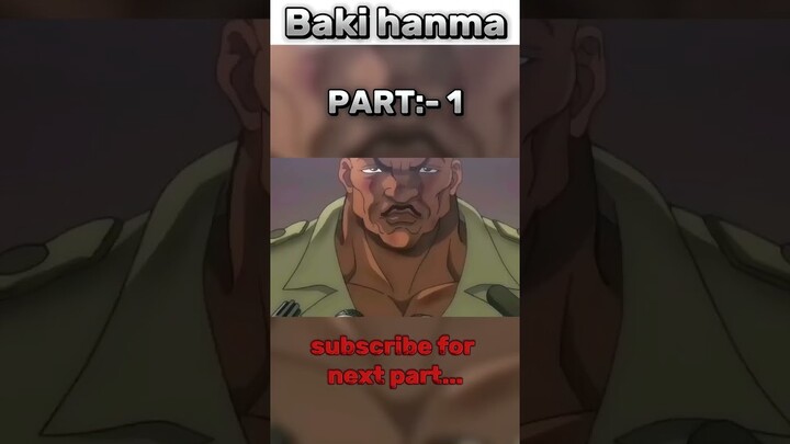 Baki hanma season 1 episodes 🥶 in hindi part 1 ll
