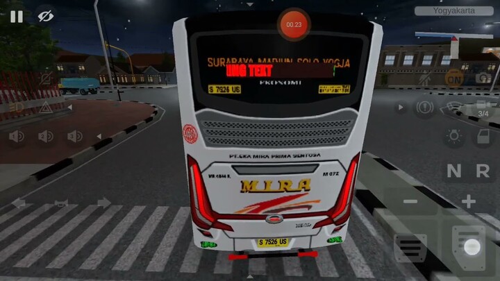 TEST RUNNING TEXT BUSSID, BUSSID V3.7 MUDAH MUDAHAN ADA FITUR INI ✅