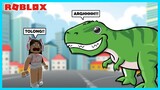 Aku Menjadi Dinosaurus Dan Menghancurkan Kota - Roblox Indonesia