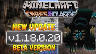 NEW UPDATE !!! MCPE V 1.18.0.20 BETA - Akhirnya rilis juga versi ini , Ada WARDEN? + Link Download