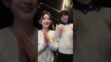 #zhaolusi Update 240124 | Lusi & Xu Muyan do gesture dance at #thelegendofjewellery filming set