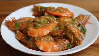 HONEY GARLIC BUTTERED SHRIMP