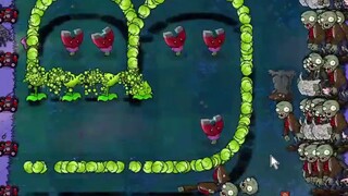 Cowardly Mushroom's Dream ระดับ 2-1 Magnetic Mushroom Plants vs. Zombies Revision