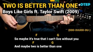 Two Is Better Than One - Boys Like Girls ft. Taylor Swift (2009) - Easy Guitar Chords Tutorial Part3