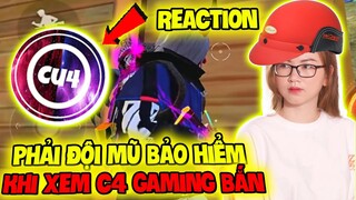 (Free Fire) - Reaction: Chipi Phải Đội Mũ Bảo Hiểm Khi Xem C4 Gaming Bắn Quá Kinh Khủng