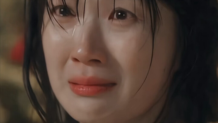 The boy doesn't understand why the girl he loves always looks at him with sadness in her eyes