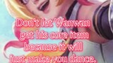 dont let wanwan get her core item
