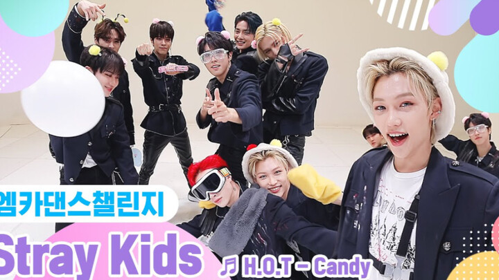 [Stray Kids] เมื่อ Stray Kids ชาเลนจ์เต้นเพลงรุ่นพี่ในเพลง Candy (Mnet)