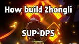 Cách build Zhongli khiên siêu cứng, SUP-DPS
