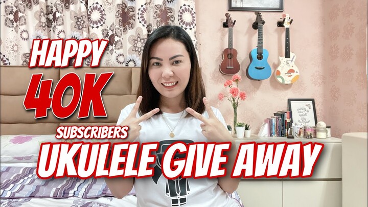 UKULELE GIVE AWAY! (4 Brand New Concert Ukuleles) HAPPY 40K SUBSCRIBERS!