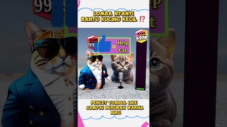 BOCIL BOCIL LOMBA, BANTU SI KUCING KECIL GAIS ⁉️ #skibiditoilet #sakura #pomni #minecraft #tvman