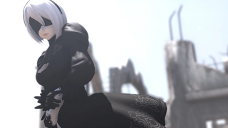 MMD Girls ----2B NieR Automata / NieR Automata HD 1080p