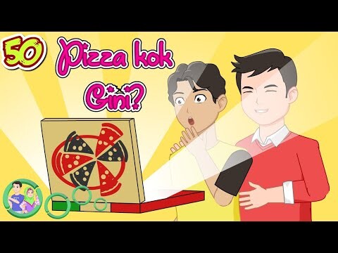 Bentuk Pizza Yang Bikin Bingung-Nonton Bola Sambil Ngemil-JamalLaeli Remaja-Dolant Kreatif Indonesia