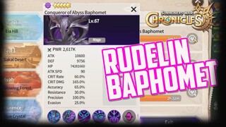 SUPER STRONG RUDELIN HERO AREA BOSS BAPHOMET - SW CHRONICLES