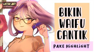 Rambutnya Wus Wus Kebawa Angin Bikin Semua Orang Terpanah~ [Speed Draw]