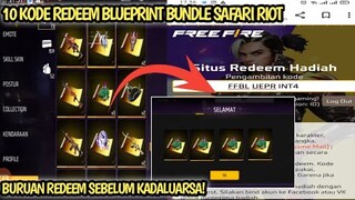 10 KODE REDEEM BLUEPRINT SAFARI RIOT LANGSUNG DAPAT 4 - KODE REDEEM BLUEPRINT