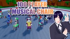 100 Players Musical Chairs Roblox | Ternyata Tidak Mudah Untuk Merebut Sebuah Kursi !!!