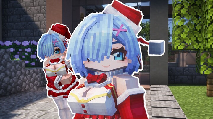 You have a Christmas gift from Rem! Please check! [Re0x Minecraft]