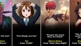 Dumbest and Funniest Anime Quotes Of All Time