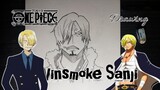 Menggambar si kaki hitam Sanji || Anime One Piece