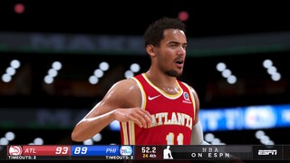 NBA 2K21 Modded Playoffs Showcase | 76ers vs Hawks | Full GAME 2 Highlights