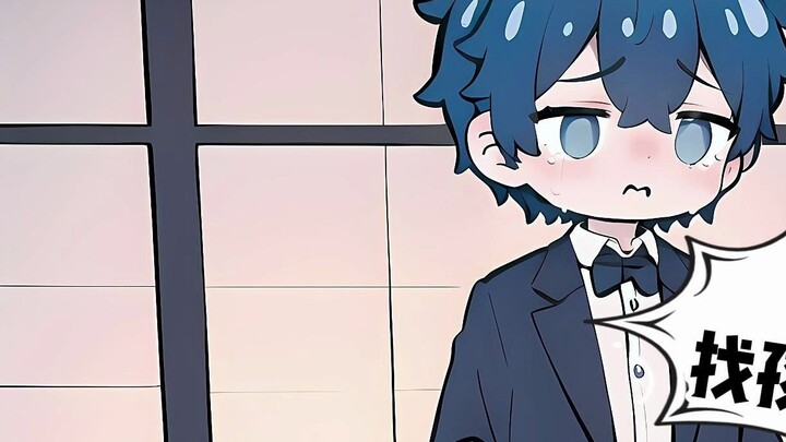 The male protagonist concealed his pregnancy and attended the dinner party...