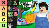 I ATE 10 LEGENDARY FRUITS TO FIND THE BEST! 🍎 Roblox Blox Fruits