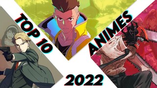 TOP 10 MEJORES ANIMES DEL 2022 🤯🤯🤯