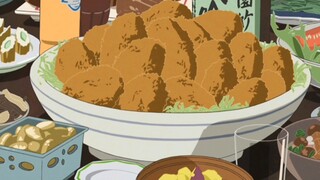 Penyembuhan Makanan｜Makanan di Anime｜Hidup membutuhkan kembang api dan berbagi meja makanan