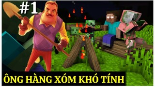 [ Hello Neighbor ] Lần Đầu Đến Nhà Ông Hàng Xóm Khó Tính Của Zombie  | Lớp Học Vui Vẻ