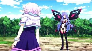 Hyperdimension Neptunia - Iris Heart vs. Purple Heart