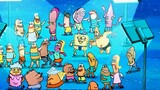 SpongeBob finally got to go to the tanning party as he wished, but the ending was tragic (3)