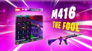 M416 THE FOOL LUCKY CRATE | NEW UPGRADABLE GUN SKIN M416 THE FOOL IN PUBG MOBILE