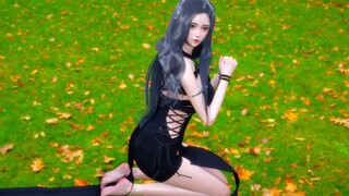 MMD barefoot high heels cool goddess dance event lens version.