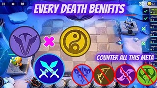 COUNTER EVERY META SYNERGY | 6 SUPERHERO X 6 CADIA X 4 SWORDSMAN NEW META COMBO MLBB MAGIC CHESS