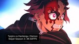 Tanjiro vs Hantengu | Demon Slayer Season 3 | 4K 60FPS