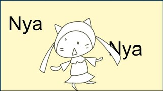 【文野環】Nyanyanyanyanyanyanya! Nyan cat【歌ってみた】 #NIJINYANJI