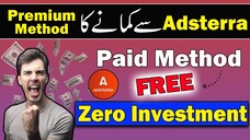 Adsterra Direct Link Arbitrage - Traffic Adsterra Direct Link High CPM Trick - Make