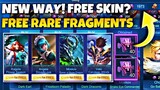 NEW FREE RARE FRAGMENTS MOBILE LEGENDS | FREE RARE FRAGMENTS NEW EVENT ML - FREE SKIN ML / NEW EVENT