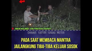 DI SAAT MEMBACA MANTRA JAILANGKUNG SOSOK KELUAR DAN ANGING BERHEMBUS DENGAN KENCANG #shorts