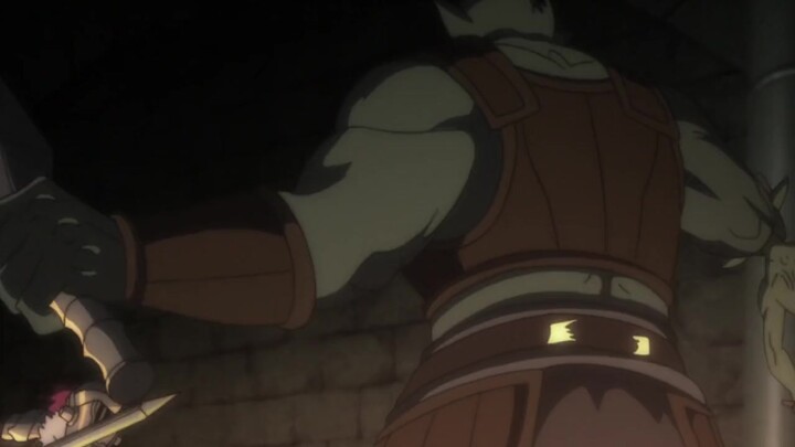 Goblin Slayer was on the verge of death and held on to his last will to save the priestess from the 