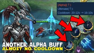 ALPHA IS BUFFED AGAIN! | IS HE OVERBUFFED? | MOBILE LEGENDS ADVANCED SERVER UPDATE