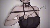 Mikasa cosplaying as Yor ForgerðŸ›�