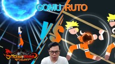 Pertarungan Goku vs Naruto Abal Abal