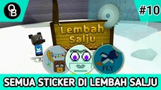 LOKASI SEMUA STICKER DI LEMBAH SALJU | ALL HIDDEN STICKER IN SNOW VALLEY - Super Bear Adventure