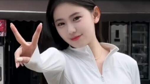 Si cantik Evergrande, Ma Shasha, dengan penampilannya yang sangat rupawan, sungguh memukau. Dia pern