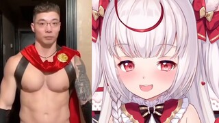 [Magical Girl Marikane] Muscle Golden Wheel asks female fans not to get horny during live broadcasts
