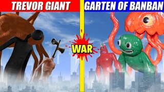 Trevor Giant vs Garten of Banban Turf War | SPORE